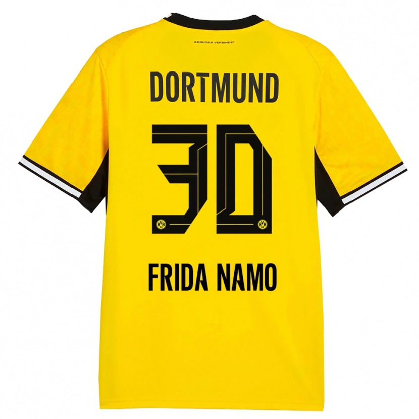 Danxen Kinder Ronning Frida Namo #30 Gelb Schwarz Weiß Heimtrikot Trikot 2026/27 T-Shirt Österreich