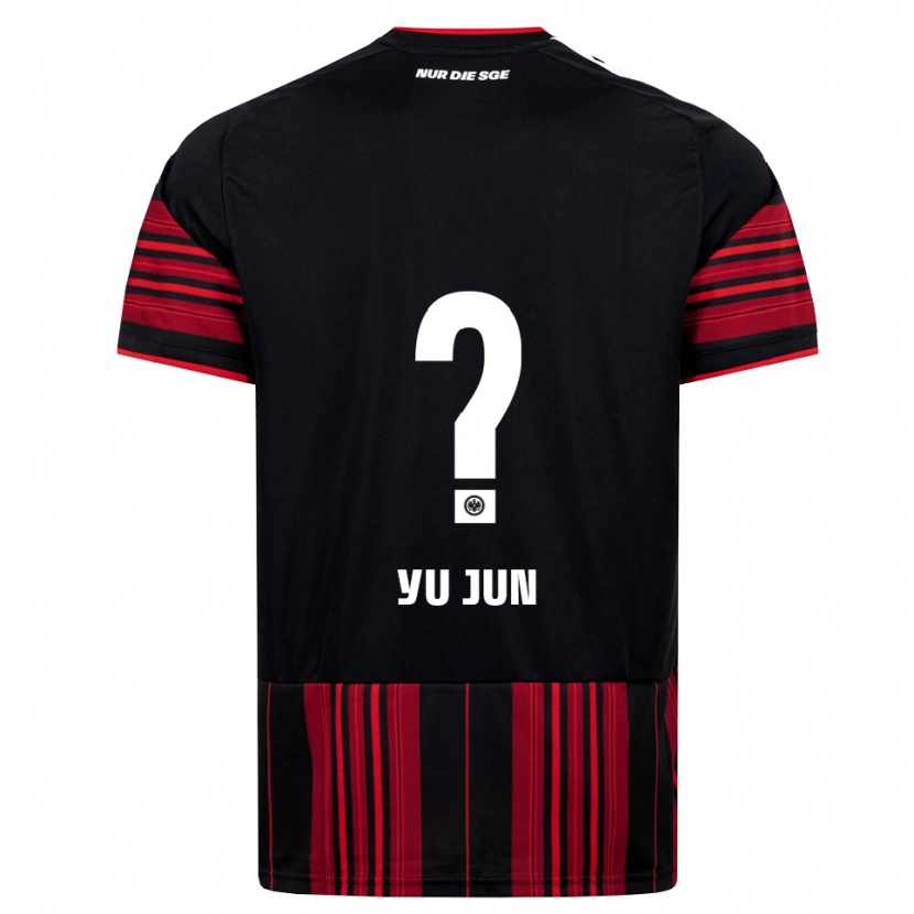 Danxen Kinder Yu-Jun Seo #0 Schwarz Rot Weiß Heimtrikot Trikot 2026/27 T-Shirt Österreich