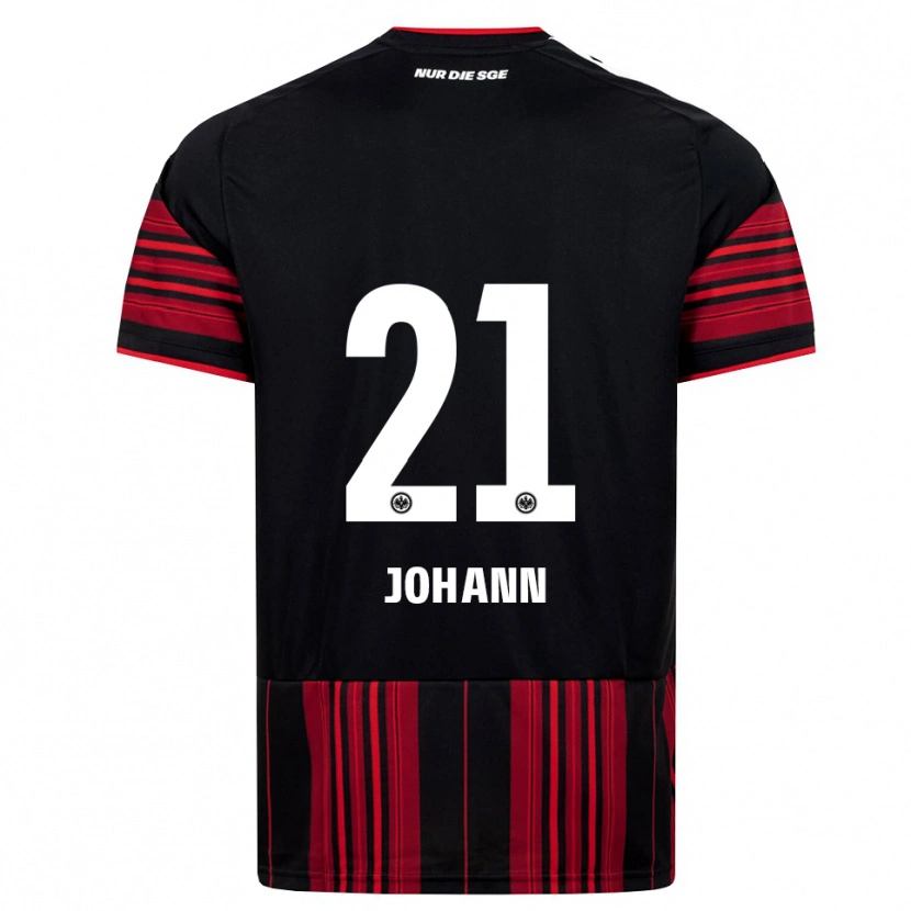 Danxen Kinder Hannah Johann #21 Schwarz Rot Weiß Heimtrikot Trikot 2026/27 T-Shirt Österreich
