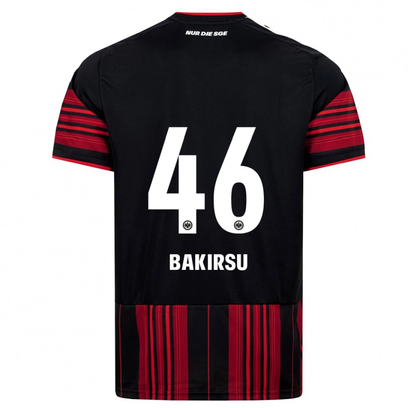 Danxen Kinder Hüseyin Bakirsu #46 Schwarz Rot Weiß Heimtrikot Trikot 2026/27 T-Shirt Österreich