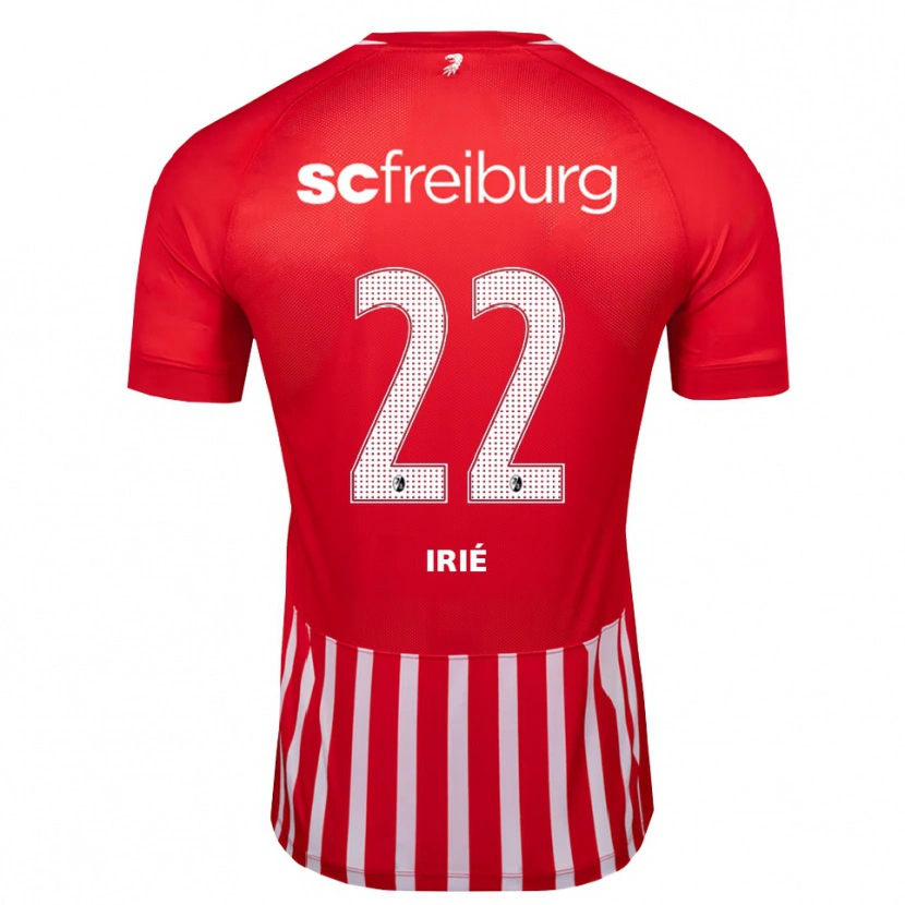 Danxen Kinder Cyriaque Irié #22 Rot Weiß Schwarz Heimtrikot Trikot 2026/27 T-Shirt Österreich