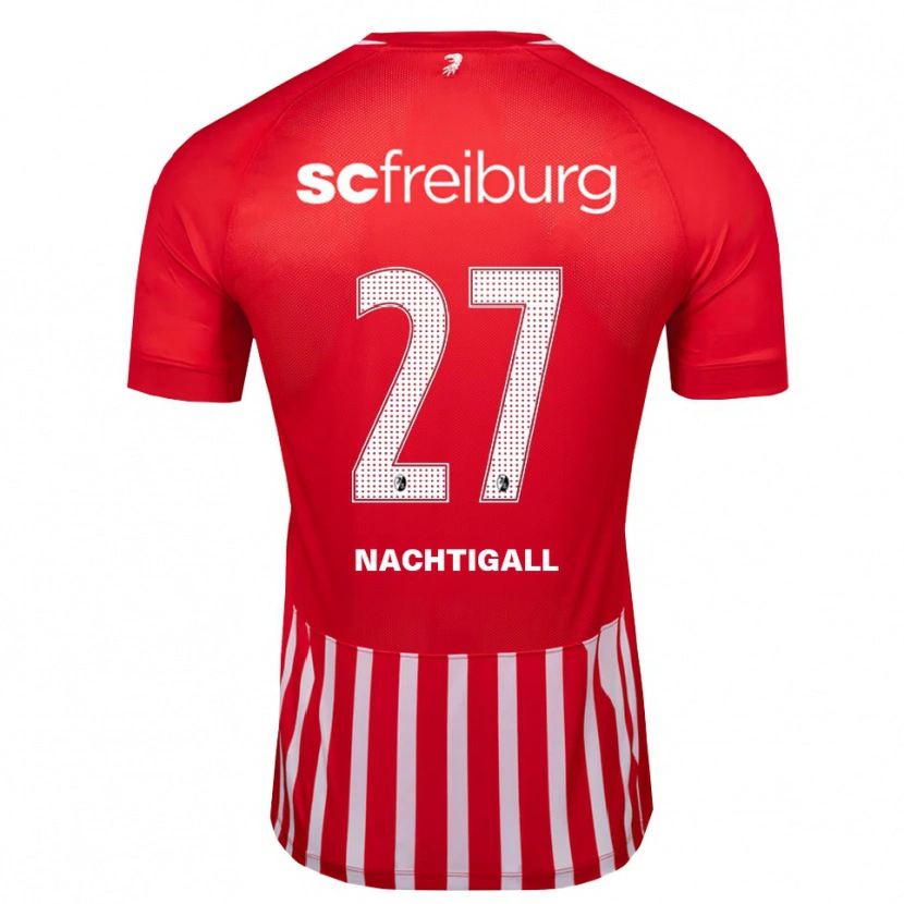 Danxen Kinder Sophie Nachtigall #27 Rot Weiß Schwarz Heimtrikot Trikot 2026/27 T-Shirt Österreich