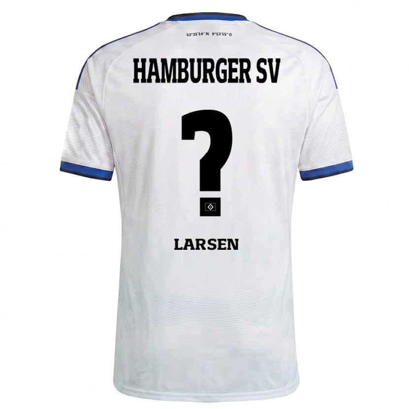 Danxen Kinder Yannik Larsen #0 Weiß Schwarz Blau Heimtrikot Trikot 2026/27 T-Shirt Österreich