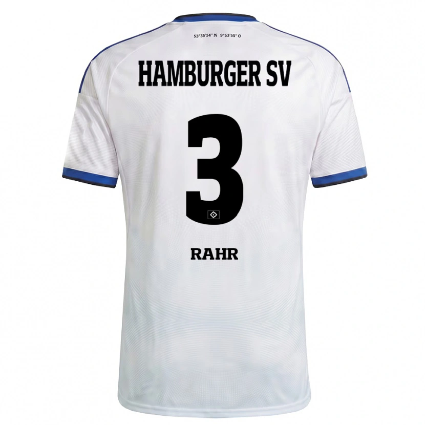 Danxen Kinder Calvin Rahr #3 Weiß Schwarz Blau Heimtrikot Trikot 2026/27 T-Shirt Österreich