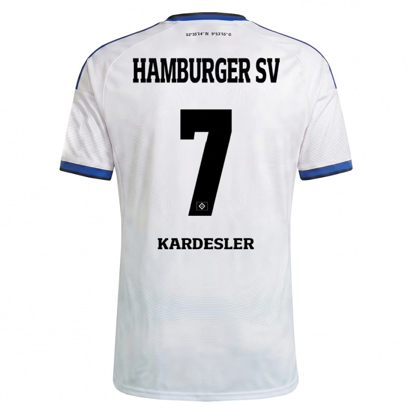 Danxen Kinder Vildan Kardesler #7 Weiß Schwarz Blau Heimtrikot Trikot 2026/27 T-Shirt Österreich
