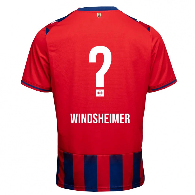 Danxen Kinder Tim Windsheimer #0 Königsblau Weiß Rot Heimtrikot Trikot 2026/27 T-Shirt Österreich