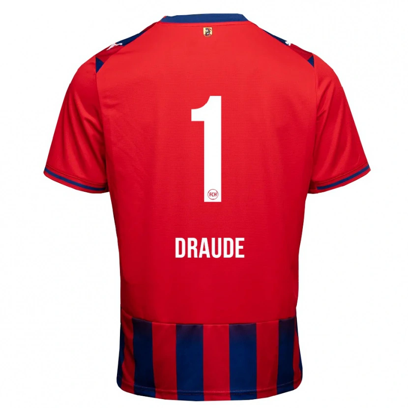 Danxen Kinder Michel Draude #1 Königsblau Weiß Rot Heimtrikot Trikot 2026/27 T-Shirt Österreich