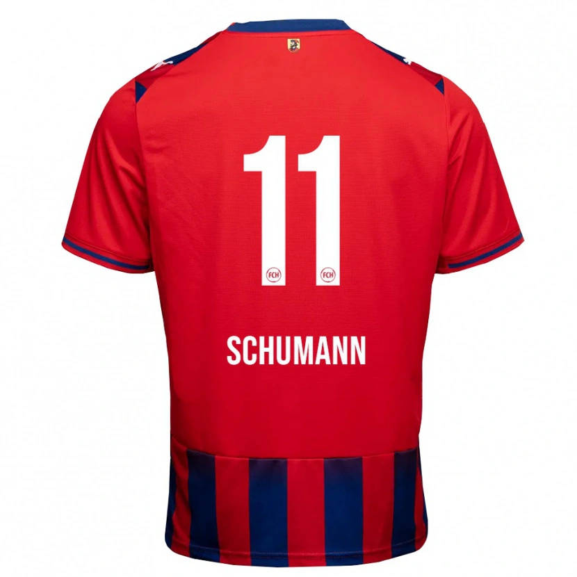 Danxen Kinder Stefan Schumann #11 Königsblau Weiß Rot Heimtrikot Trikot 2026/27 T-Shirt Österreich