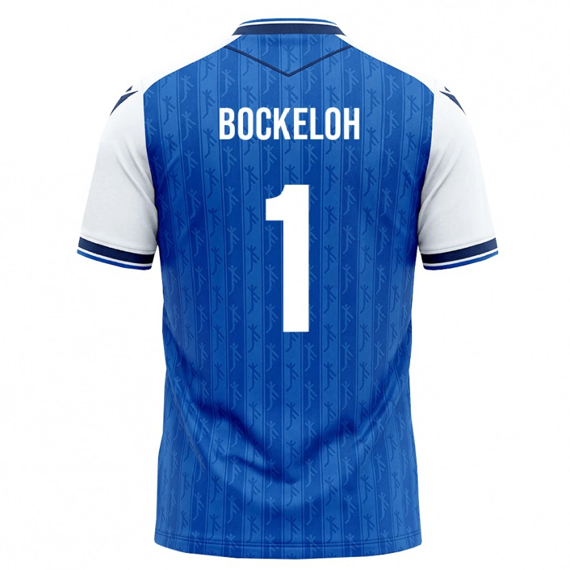 Danxen Kinder Leonhard Bockeloh #1 Königsblau Weiß Heimtrikot Trikot 2026/27 T-Shirt Österreich