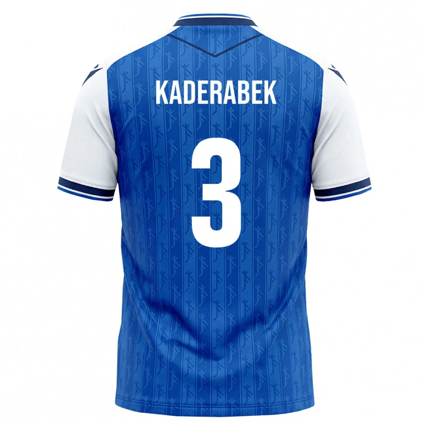 Danxen Kinder Pavel Kaderabek #3 Königsblau Weiß Heimtrikot Trikot 2026/27 T-Shirt Österreich