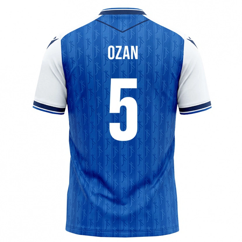 Danxen Kinder Ozan Kabak #5 Königsblau Weiß Heimtrikot Trikot 2026/27 T-Shirt Österreich