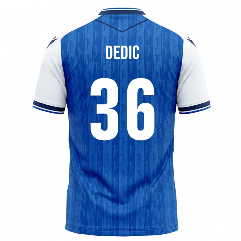 Danxen Kinder Jakov Dedic #36 Königsblau Weiß Heimtrikot Trikot 2026/27 T-Shirt Österreich