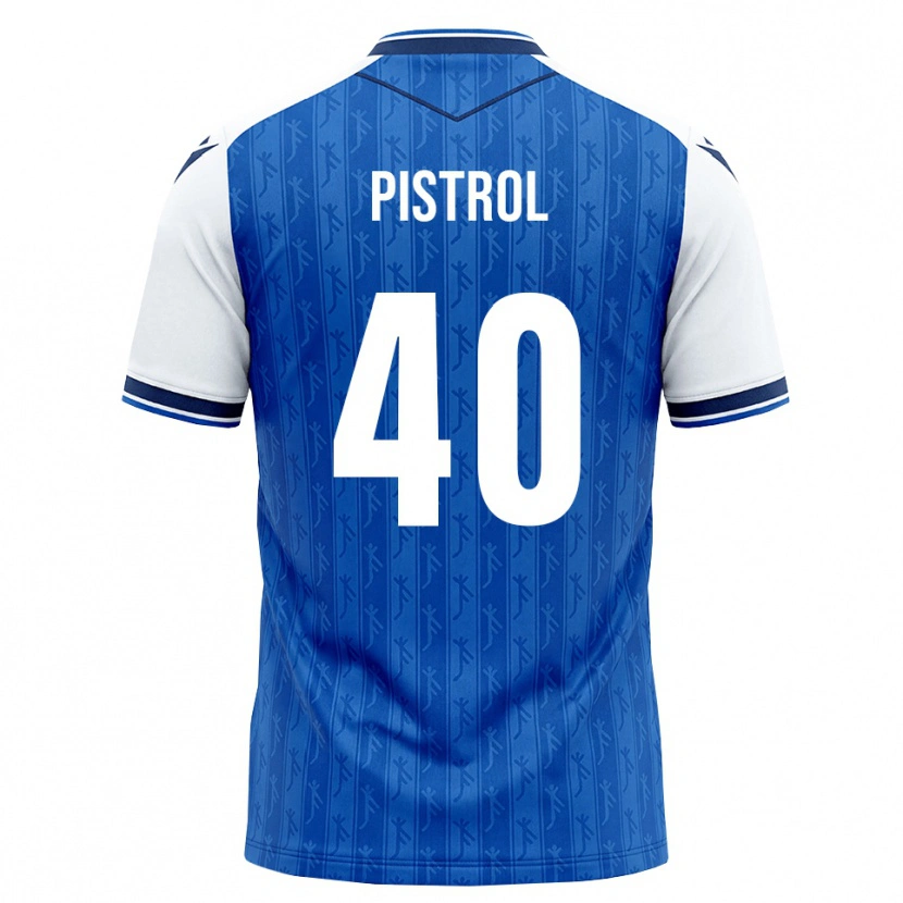 Danxen Kinder Santino Pistrol #40 Königsblau Weiß Heimtrikot Trikot 2026/27 T-Shirt Österreich