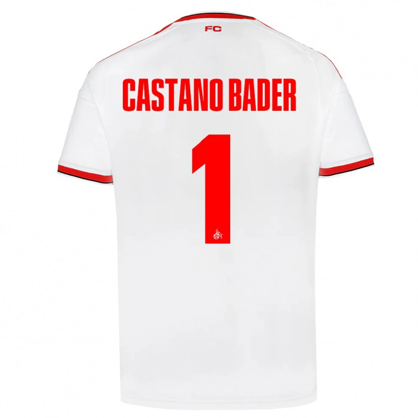Danxen Kinder Simeon Castano Bader #1 Weiß Rot Schwarz Heimtrikot Trikot 2026/27 T-Shirt Österreich