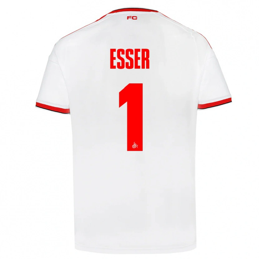 Danxen Kinder Jacob Esser #1 Weiß Rot Schwarz Heimtrikot Trikot 2026/27 T-Shirt Österreich