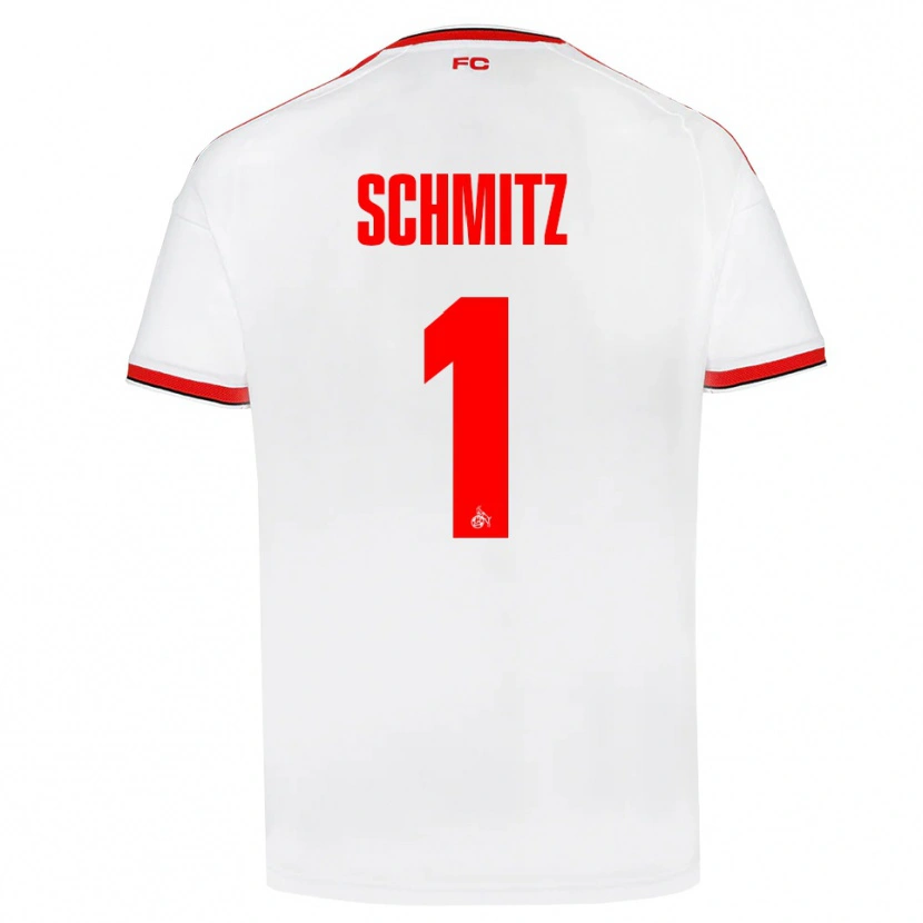 Danxen Kinder Lisa Schmitz #1 Weiß Rot Schwarz Heimtrikot Trikot 2026/27 T-Shirt Österreich
