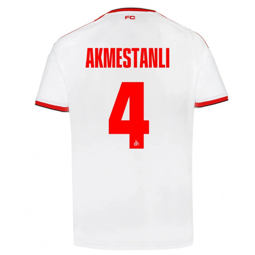Danxen Kinder Teoman Akmestanli #4 Weiß Rot Schwarz Heimtrikot Trikot 2026/27 T-Shirt Österreich