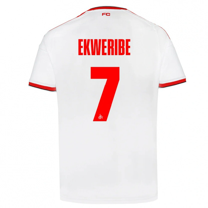 Danxen Kinder Kevin Ekweribe #7 Weiß Rot Schwarz Heimtrikot Trikot 2026/27 T-Shirt Österreich