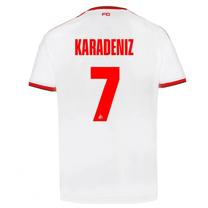 Danxen Kinder Thierry Karadeniz #7 Weiß Rot Schwarz Heimtrikot Trikot 2026/27 T-Shirt Österreich