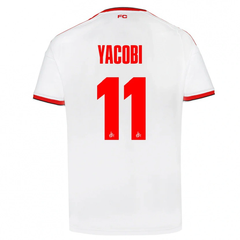 Danxen Kinder Nilas Yacobi #11 Weiß Rot Schwarz Heimtrikot Trikot 2026/27 T-Shirt Österreich