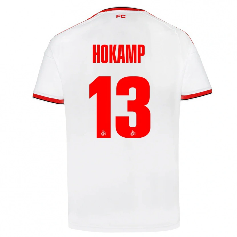 Danxen Kinder Merle Hokamp #13 Weiß Rot Schwarz Heimtrikot Trikot 2026/27 T-Shirt Österreich
