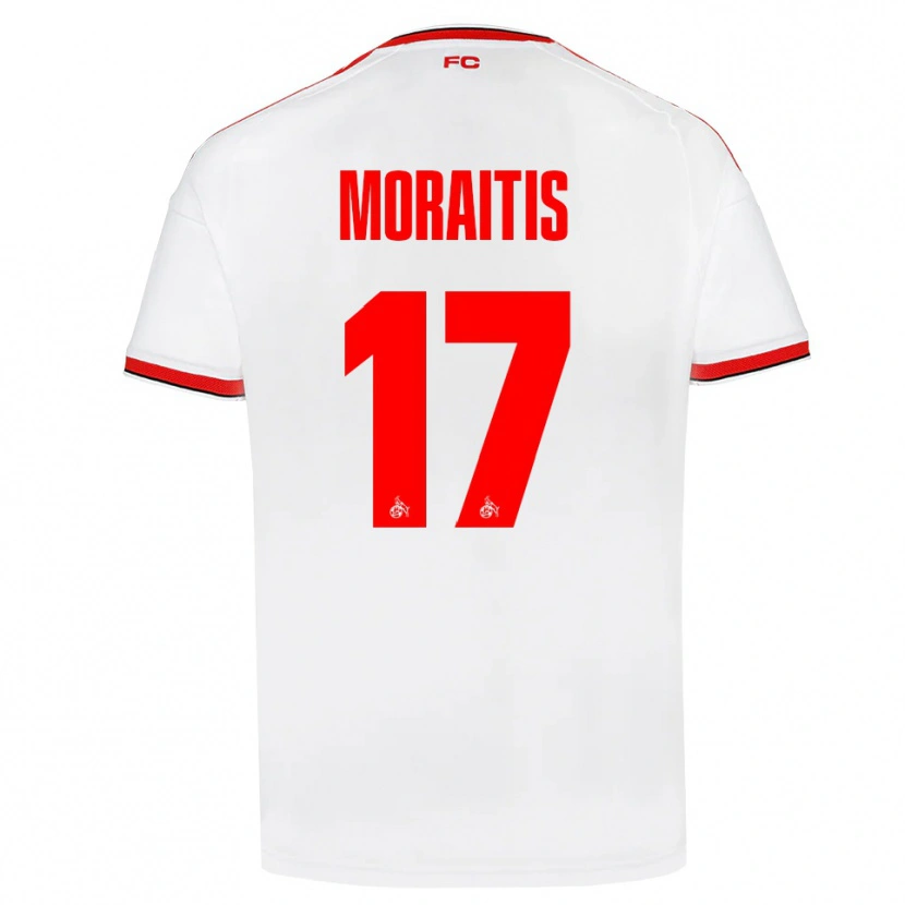 Danxen Kinder Victor Moraitis #17 Weiß Rot Schwarz Heimtrikot Trikot 2026/27 T-Shirt Österreich