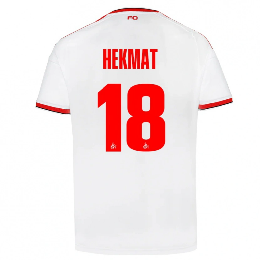 Danxen Kinder Kian Hekmat #18 Weiß Rot Schwarz Heimtrikot Trikot 2026/27 T-Shirt Österreich