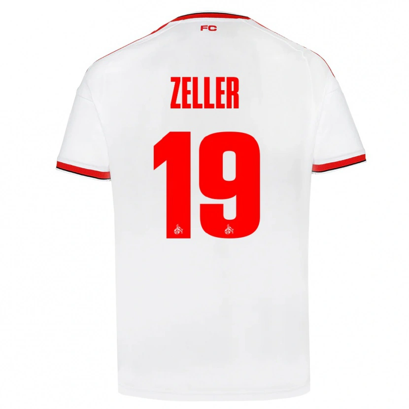 Danxen Kinder Dóra Zeller #19 Weiß Rot Schwarz Heimtrikot Trikot 2026/27 T-Shirt Österreich