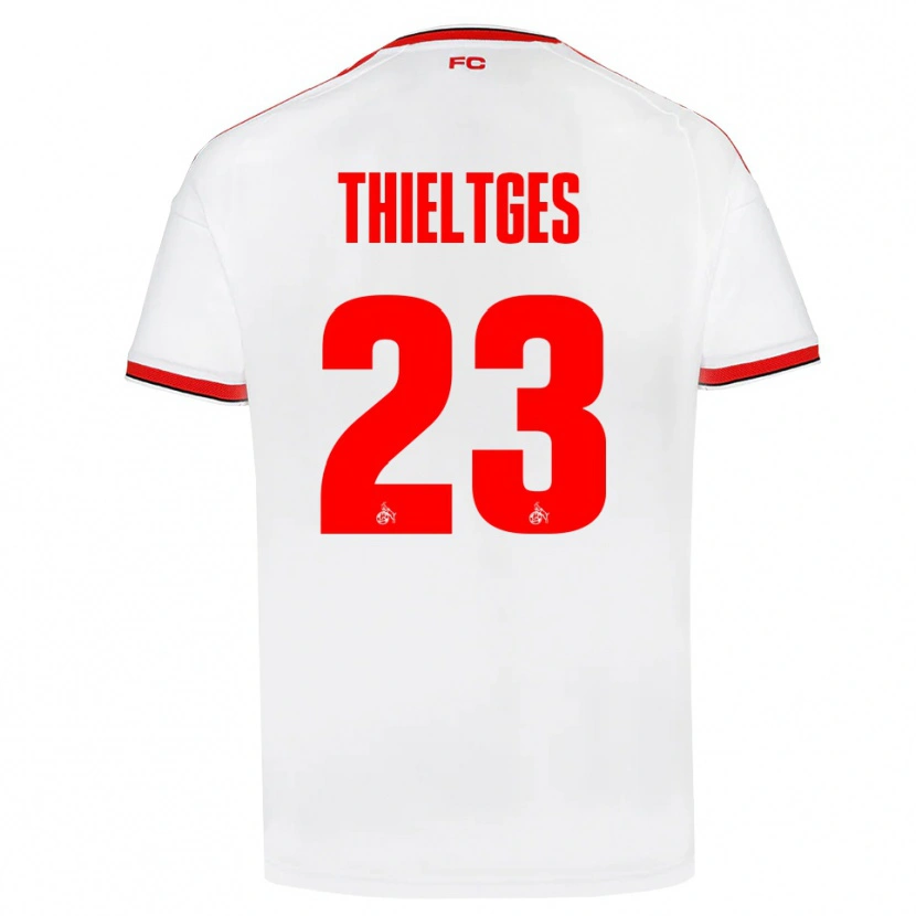 Danxen Kinder Phil Thieltges #23 Weiß Rot Schwarz Heimtrikot Trikot 2026/27 T-Shirt Österreich