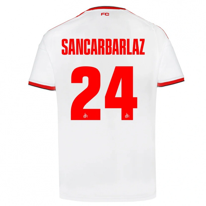 Danxen Kinder Keyhan Sancarbarlaz #24 Weiß Rot Schwarz Heimtrikot Trikot 2026/27 T-Shirt Österreich