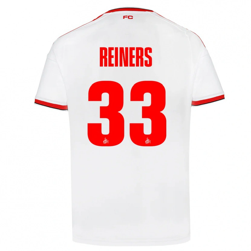 Danxen Kinder Leonard Reiners #33 Weiß Rot Schwarz Heimtrikot Trikot 2026/27 T-Shirt Österreich
