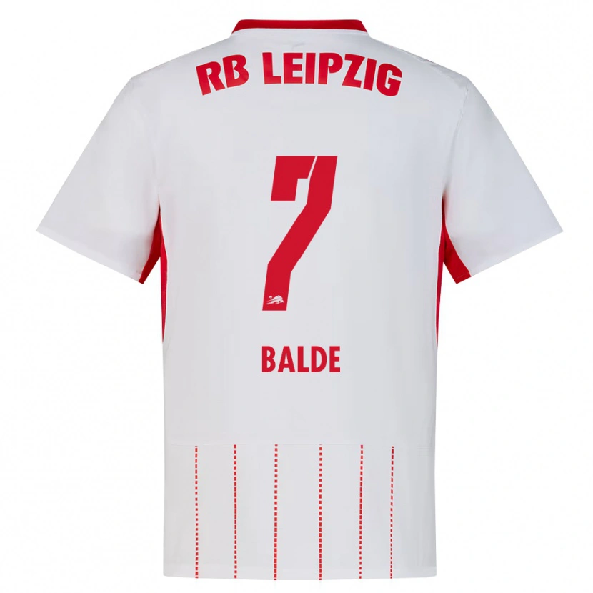 Danxen Kinder Mamadu Baldé #7 Rot Weiß Gelb Heimtrikot Trikot 2026/27 T-Shirt Österreich