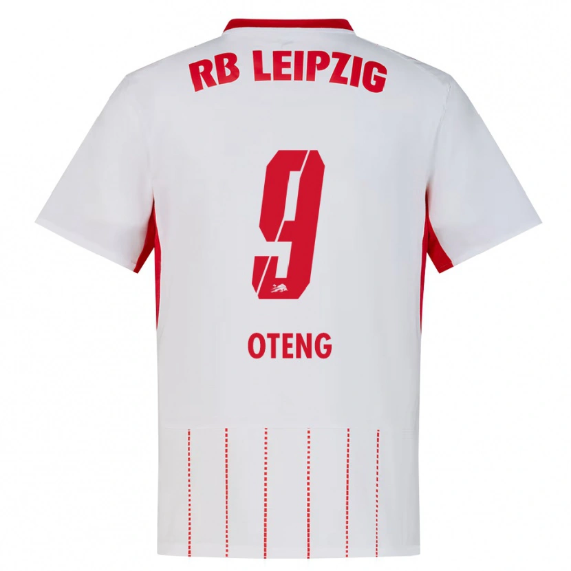 Danxen Kinder Persis Oteng #9 Rot Weiß Gelb Heimtrikot Trikot 2026/27 T-Shirt Österreich