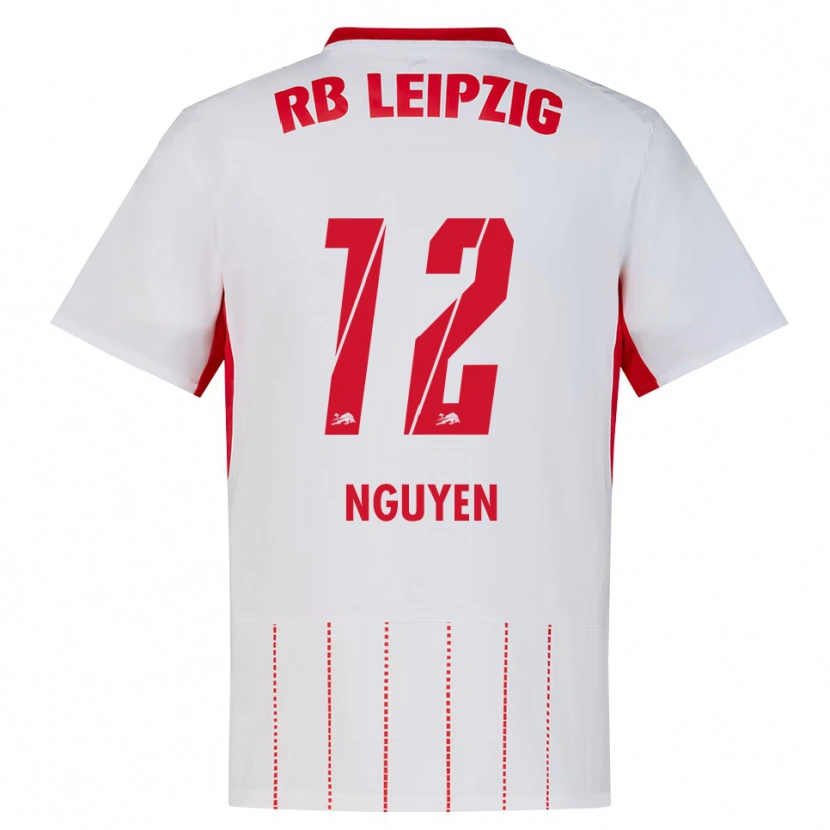 Danxen Kinder Vu Nguyen #12 Rot Weiß Gelb Heimtrikot Trikot 2026/27 T-Shirt Österreich