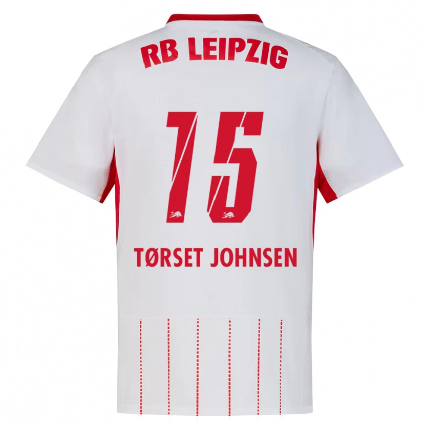 Danxen Kinder Patrik Tørset Johnsen #15 Rot Weiß Gelb Heimtrikot Trikot 2026/27 T-Shirt Österreich
