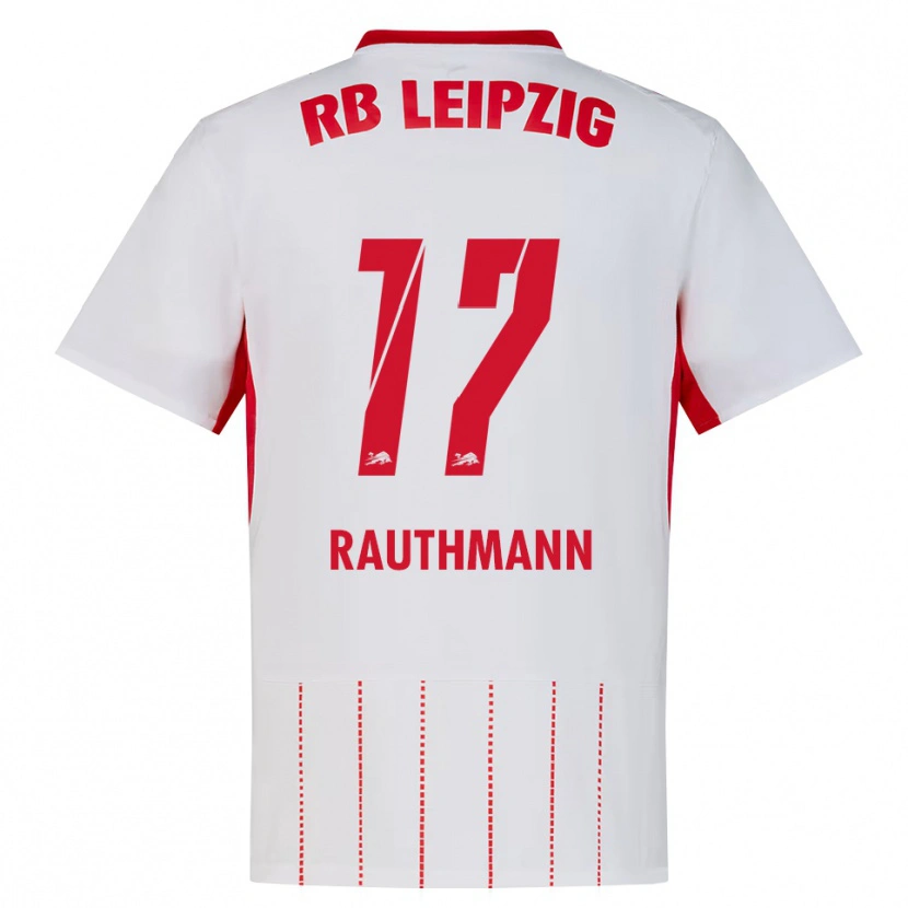 Danxen Kinder Nick Rauthmann #17 Rot Weiß Gelb Heimtrikot Trikot 2026/27 T-Shirt Österreich