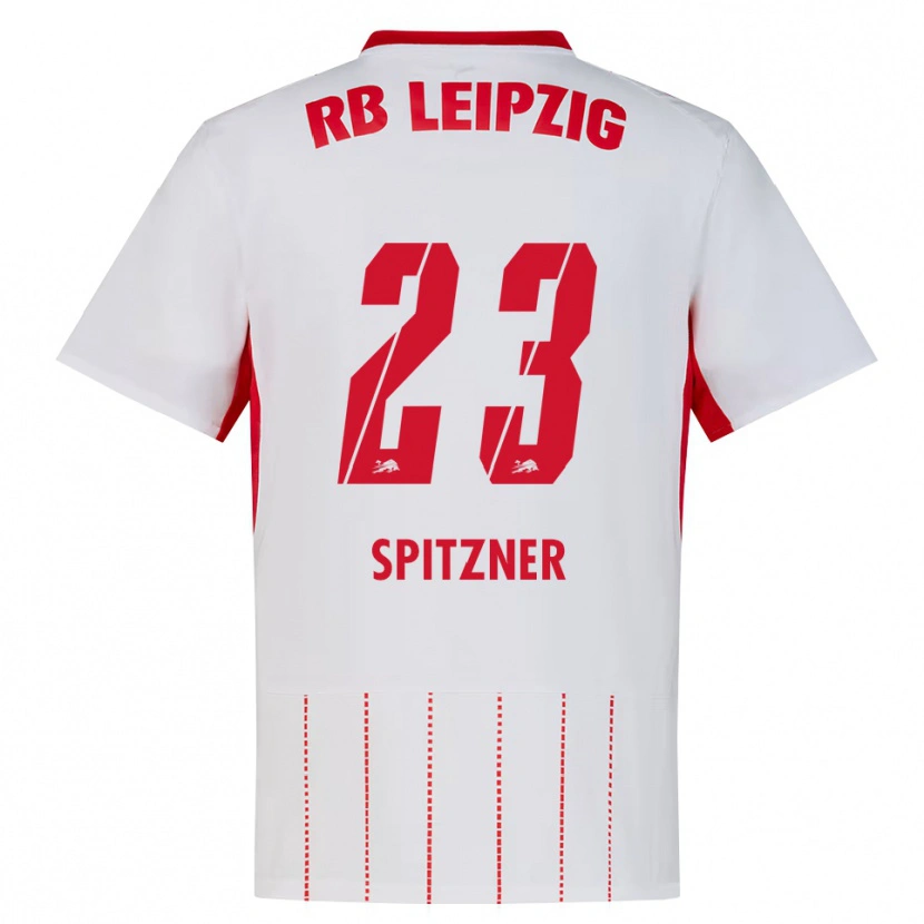 Danxen Kinder Kyra Spitzner #23 Rot Weiß Gelb Heimtrikot Trikot 2026/27 T-Shirt Österreich