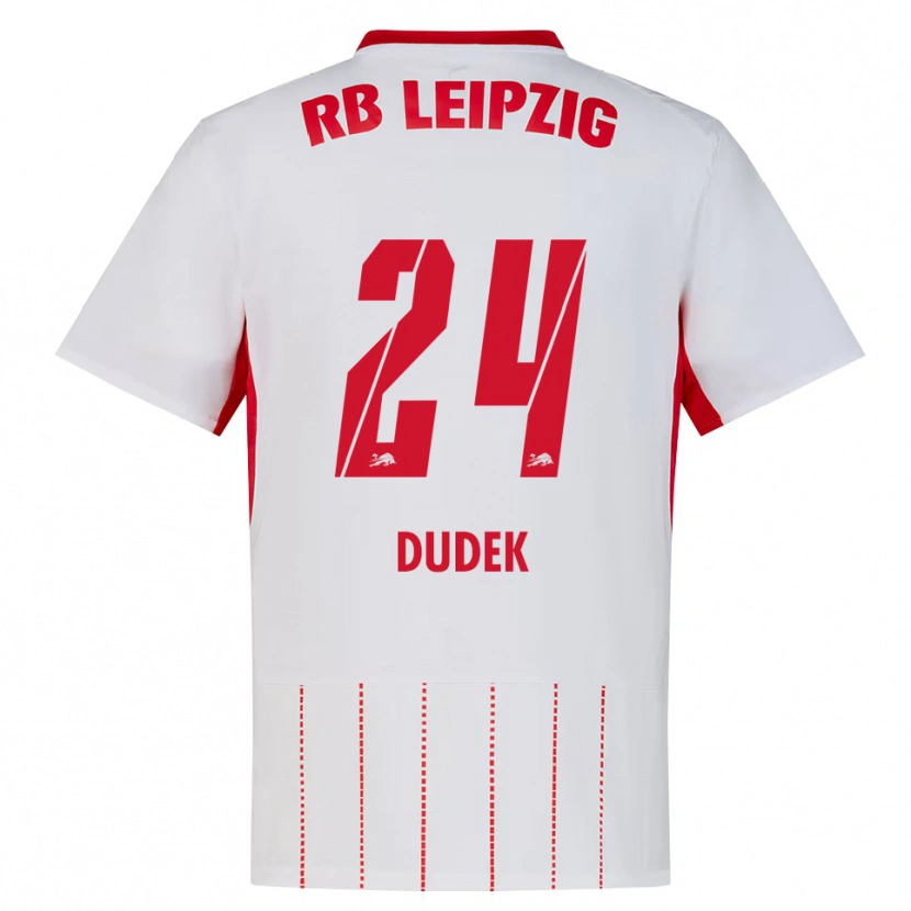 Danxen Kinder Nikoline Dudek #24 Rot Weiß Gelb Heimtrikot Trikot 2026/27 T-Shirt Österreich