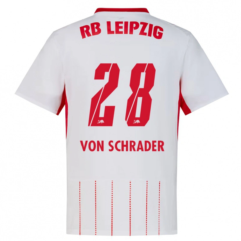 Danxen Kinder Lina Von Schrader #28 Rot Weiß Gelb Heimtrikot Trikot 2026/27 T-Shirt Österreich