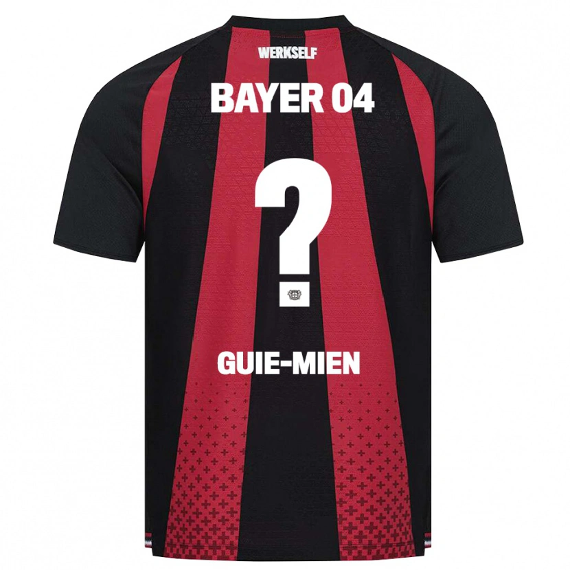 Danxen Kinder Samuel Guie-Mien #0 Schwarz Weiß Rot Heimtrikot Trikot 2026/27 T-Shirt Österreich