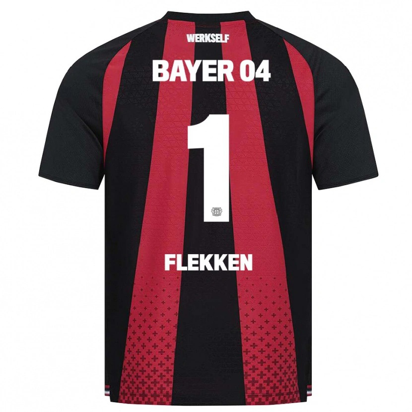 Danxen Kinder Mark Flekken #1 Schwarz Weiß Rot Heimtrikot Trikot 2026/27 T-Shirt Österreich
