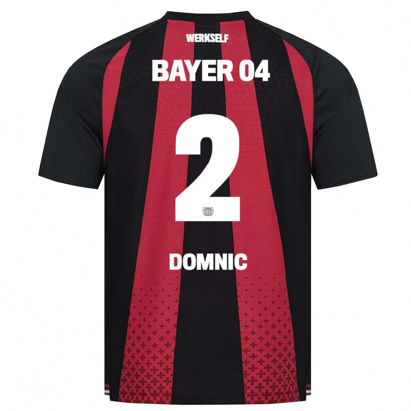 Danxen Kinder Nebe-Sirak Domnic #2 Schwarz Weiß Rot Heimtrikot Trikot 2026/27 T-Shirt Österreich