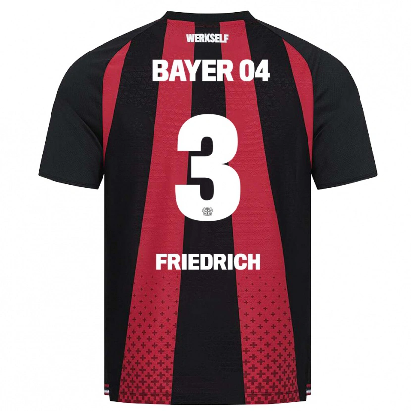Danxen Kinder Melissa Friedrich #3 Schwarz Weiß Rot Heimtrikot Trikot 2026/27 T-Shirt Österreich