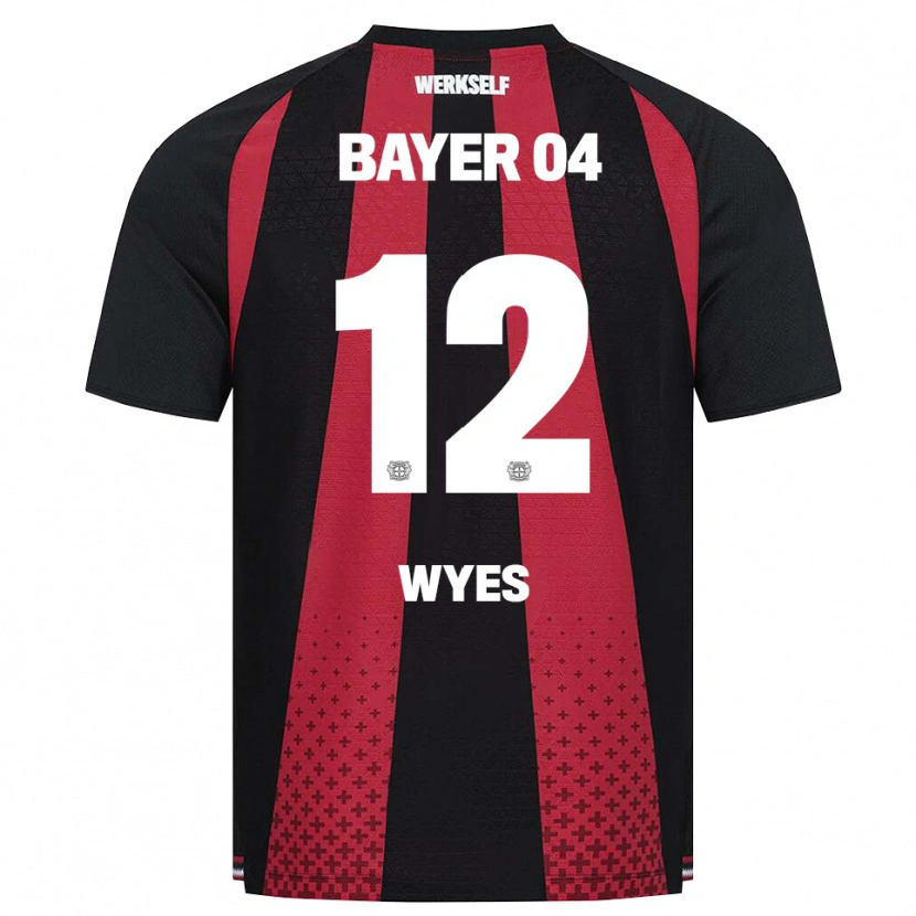 Danxen Kinder Justus Wyes #12 Schwarz Weiß Rot Heimtrikot Trikot 2026/27 T-Shirt Österreich