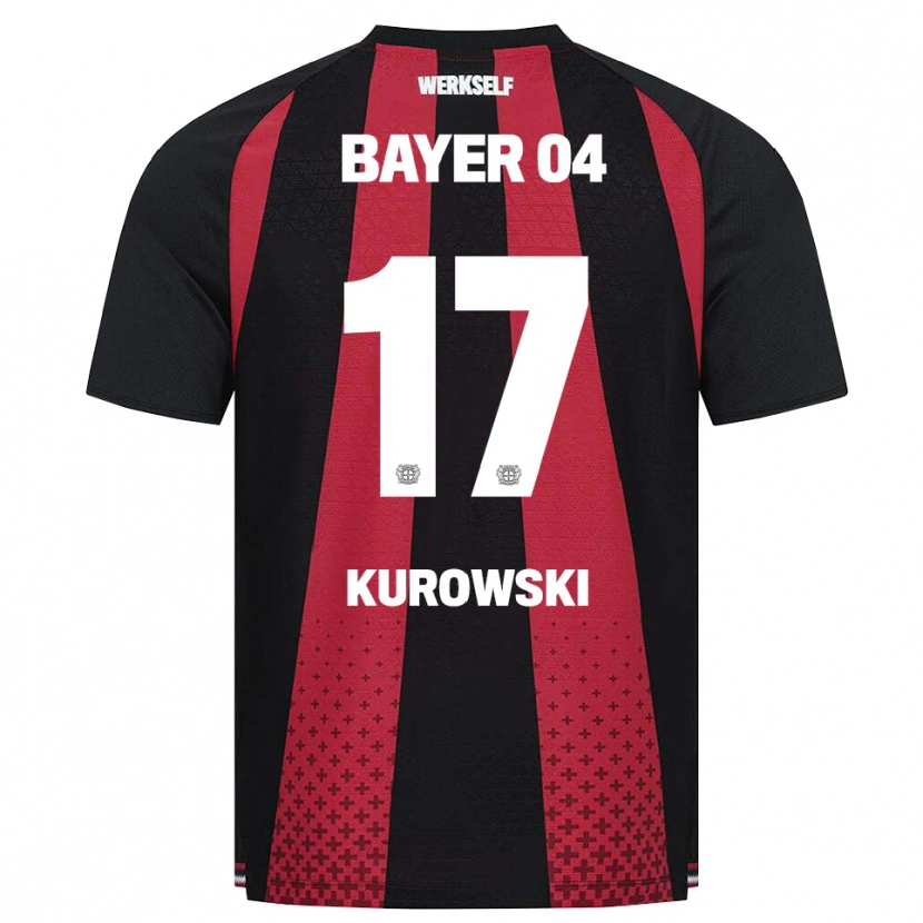 Danxen Kinder Julien Kurowski #17 Schwarz Weiß Rot Heimtrikot Trikot 2026/27 T-Shirt Österreich