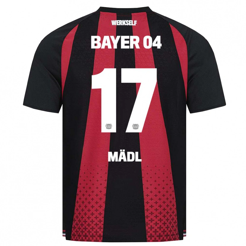 Danxen Kinder Valentina Mädl #17 Schwarz Weiß Rot Heimtrikot Trikot 2026/27 T-Shirt Österreich