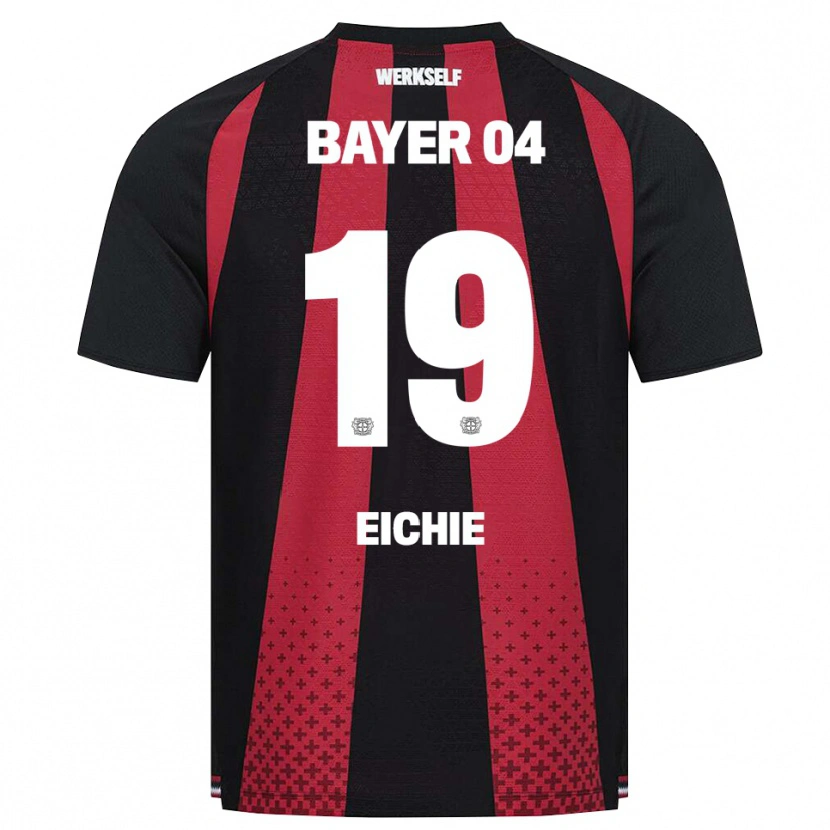 Danxen Kinder Isaiah Eichie #19 Schwarz Weiß Rot Heimtrikot Trikot 2026/27 T-Shirt Österreich