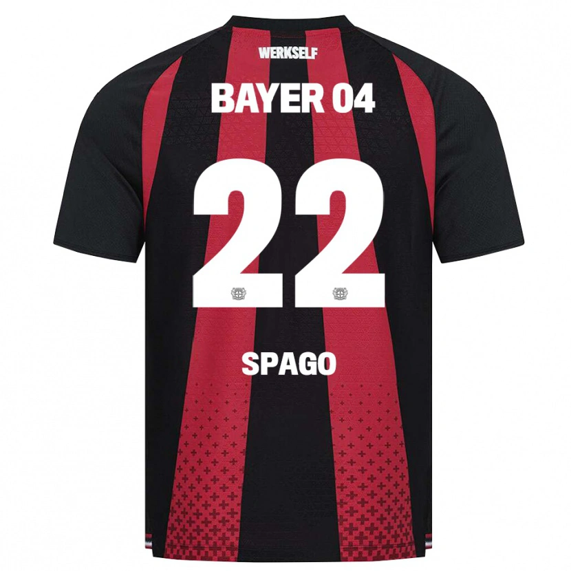 Danxen Kinder Dien Spago #22 Schwarz Weiß Rot Heimtrikot Trikot 2026/27 T-Shirt Österreich