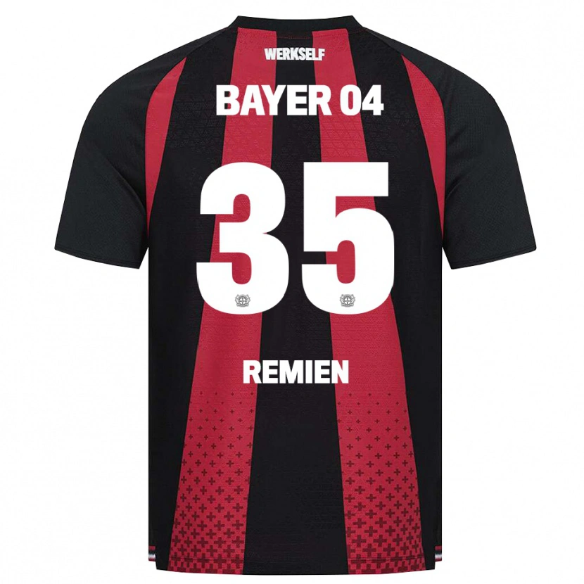 Danxen Kinder Louisa Remien #35 Schwarz Weiß Rot Heimtrikot Trikot 2026/27 T-Shirt Österreich