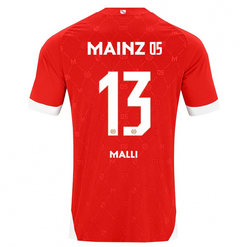 Danxen Kinder Yunus Mallı #13 Rot Weiß Heimtrikot Trikot 2026/27 T-Shirt Österreich